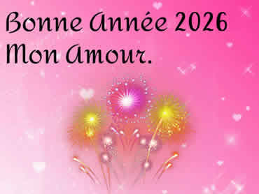 Cartes de voeux Amour à personnaliser de bonne année 2027