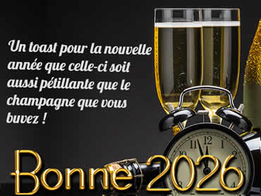 Cartes de voeux virtuelles de bonne année à la Saint-Sylvestre
