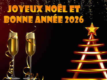 Cartes de voeux d'Amitie virtuelles de bonne année