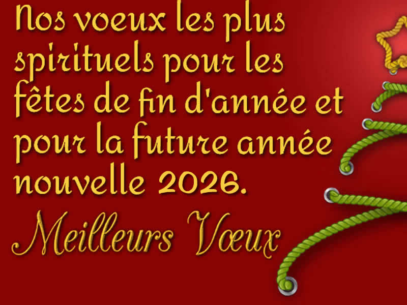 Cartes de vœux spirituels