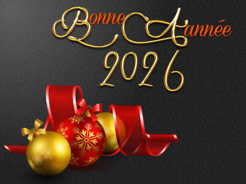 Carte de voeux 2026 élégante