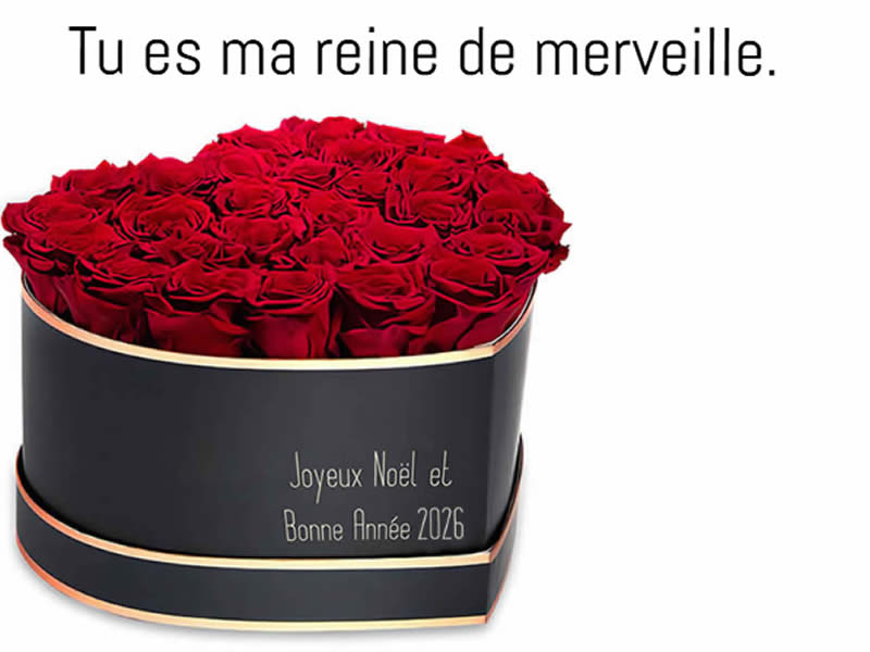 Toast 2026, Cartes de vœux d'amour personnalisées Tu es ma reine