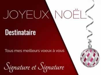 Carte de voeux à édite, entrez le nom de l'entreprise, le destinataire, votre nom et tout est prêt!.