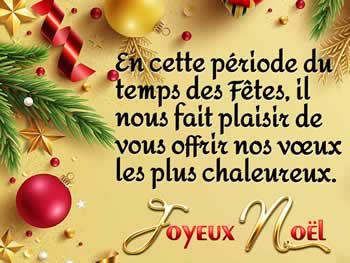 Cartes de Noël personnalisées: En cette période du temps des Fêtes, il nous fait plaisir de vous offrir nos vœux les plus chaleureux.