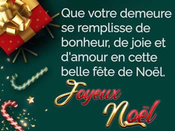 Cartes de Noel personnalisable Que votre demeure se remplisse de bonheur, de joie et d'amour en cette belle fête de Noël. 