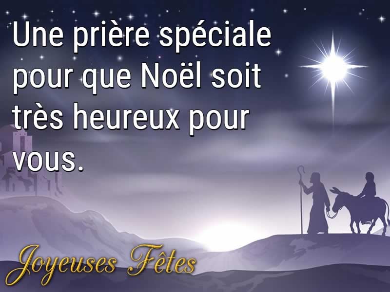 Découvrez nos jolies cartes de vœux personnalisées: Une prière spéciale pour que Noël soit très heureux pour vous.